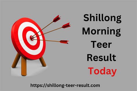 shillong teer morning result list
